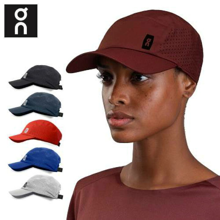 楽天市場 On オン Lightweight Cap キャップ ランニングキャップ 送料無料 超軽量 速乾性 おしゃれ サイズフリー 福屋運動具店