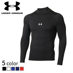 A_[A[}[ Vc UA COLDGEAR ARMOUR COMPRESSION LONG SLEEVE MOCK SHIRT 1375374 Y bNlbN Vc R[hMA 