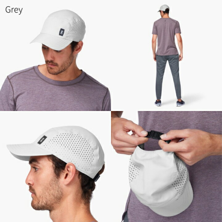 楽天市場 On オン Lightweight Cap キャップ ランニングキャップ 送料無料 超軽量 速乾性 おしゃれ サイズフリー 福屋運動具店