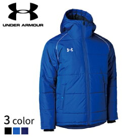 アンダーアーマー UA TEAM INSULATED JACKET 1371023 ウォーマー ジャケット 上着 チームストック 中綿入り 撥水加工 ウォーマージャケット