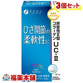 ファイン 非変性活性II型コラーゲンUC-II(250mgx250粒)×3個 [宅配便・送料無料]