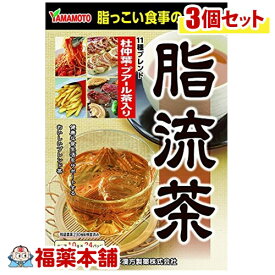 山本漢方 脂流茶(10gx24分包)×3個 [宅配便・送料無料]
