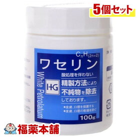 大洋製薬 ワセリンHG ジャータイプ100g×5個 ［宅配便・送料無料］