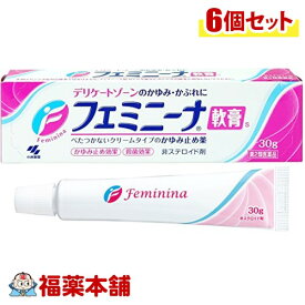 【第2類医薬品】フェミニーナ軟膏S 30g ×6個 デリケートゾーンのかゆみ かぶれ [ゆうパケット・送料無料]