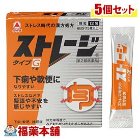 【第2類医薬品】ストレージ タイプG(12包)×5個 [ゆうパケット送料無料] 「YP30」