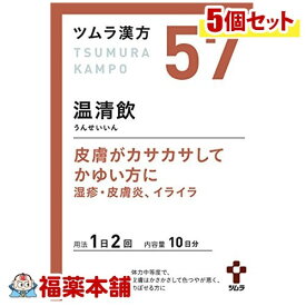 【第2類医薬品】ツムラ漢方 温清飲エキス顆粒(20包)×5個 [宅配便・送料無料]