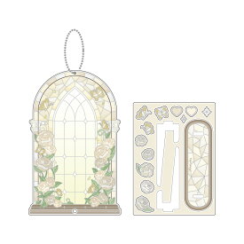 プレミアムアクリルフレーム ステンドグラス ガーデン アクスタケース アクスタフレーム アクスタ収納 カードフレーム 推し活 推し活グッズ オタ活 グッズ