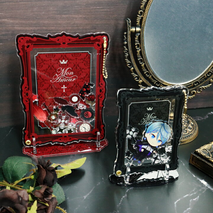楽天市場】ゴシックアクリルフレーム カードサイズ アクリルフレーム 24点フクヤFUKUYA くじアクリルフレームレアホワイトブラック