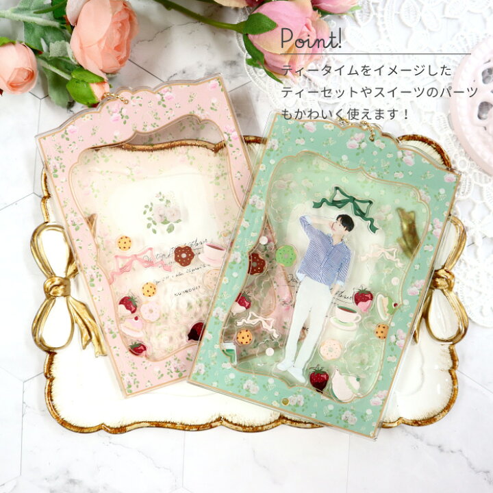 楽天市場 ヴィンテージリトルフラワーアクリルフレーム 3月下旬 4月上旬 お届け予定 Fanfancy フクヤ グッズ かわいい オタ活 推し活 アクリルフレーム アクスタケース フォトフレーム 花柄 Fukuya Online 楽天市場店