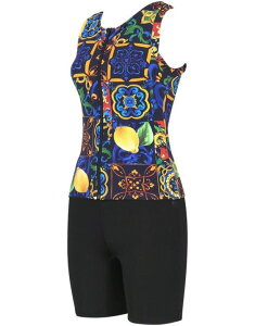 ワコールスイムウェア シェイプアップ水着 セパレート 3分丈SWS732 サイズ/9M・11L・13L・15Lカラー/IV・KO  NEWモデル