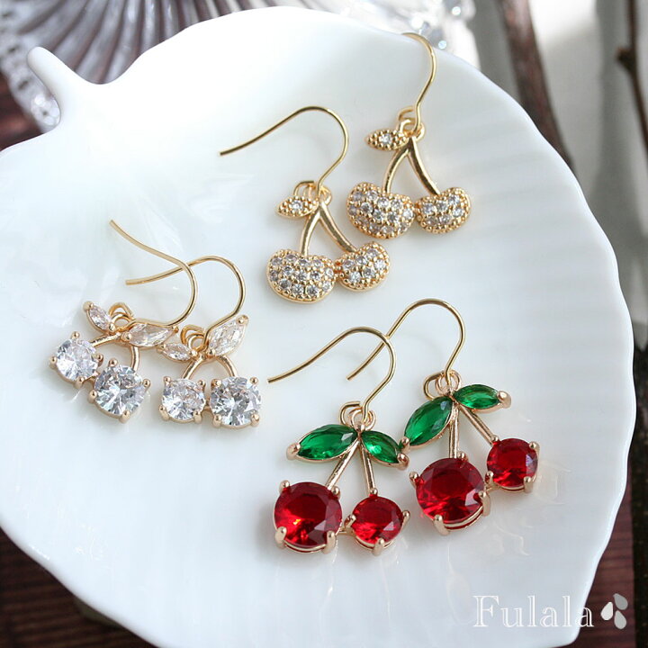 楽天市場】ピアス 金属アレルギー対応 キュービックジルコニア 