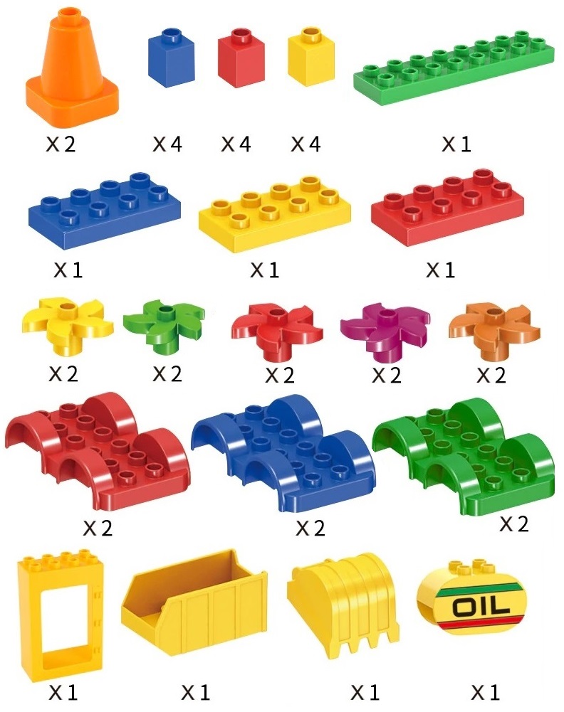 楽天市場レゴ 互換ブロック 色んな車 乗り物 セット ピース