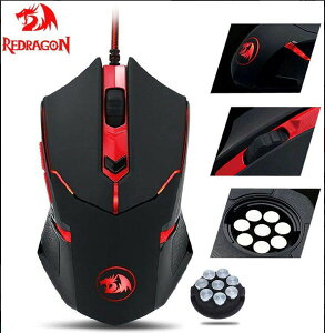 REDRAGON USBڑL ԐFLEDw}EX 3200DPI