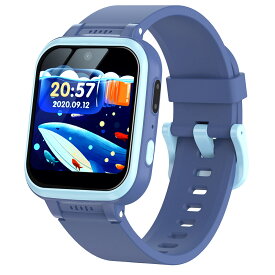 日本企業正規品・1年間保証／楽天1位 キッズ 腕時計 スマートウォッチ 知育玩具 子供 自撮りカメラ ゲーム 音楽 アラーム 歩数計 録画録音 入園入学祝い キッズ腕時計 女の子 男の子 おもちゃ 誕生日 クリスマス プレゼント