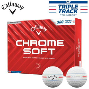 LEFC N\tg 360 gvgbN {[ 1_[Xi12j {Ki CHROME SOFT 360° TRIPLE TRACK Callaway