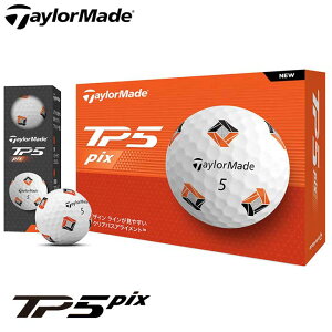 �e�[���[���C�h TP5 pix �z���C�g �S���t�{�[�� 1�_�[�X�i12������j���{���K�i TaylorMade 10p