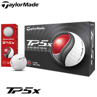 テーラーメイド TP5x ホワイト ゴルフボール 1ダース（12球入り）日本正規品 TaylorMade 2024