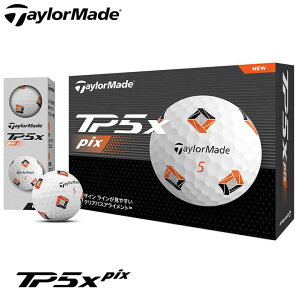 �e�[���[���C�h TP5x pix �z���C�g �S���t�{�[�� 1�_�[�X�i12������j���{���K�i TaylorMade 10p