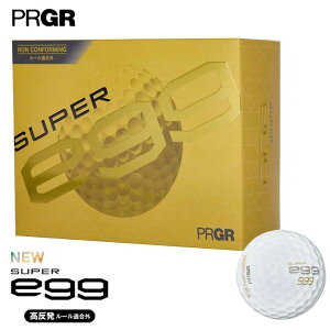 �y2026���f���z�v���M�A SUPER egg �{�[�� 1�_�[�X�i12������j�@PRGR ������ �S���t�{�[�� SLE���[���K���O