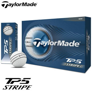 �y2026���f���z�e�[���[���C�h TM26 TP5 �X�g���C�v �z���C�g �S���t�{�[�� 1�_�[�X�i12������j ���{���K�i TaylorMade