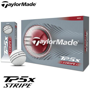 �y2026���f���z�e�[���[���C�h TM26 TP5x �X�g���C�v �z���C�g �S���t�{�[�� 1�_�[�X�i12������j ���{���K�i TaylorMade