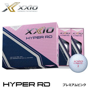 �_�����b�v �S���t�{�[�� �[�N�V�I �n�C�p�[ RD �v���~�A���s���N 1�_�[�X(12������) XXIO HYPER RD PREMIUM PINK DUNLOP 10p