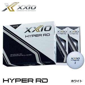 �_�����b�v �S���t�{�[�� �[�N�V�I �n�C�p�[ RD �z���C�g 1�_�[�X(12������) XXIO HYPER RD WHITE DUNLOP 10p