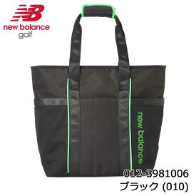 ニューバランス ゴルフ 012-3981006 オックス×メッシュ トートバッグ ブラック(010)　new balance golf