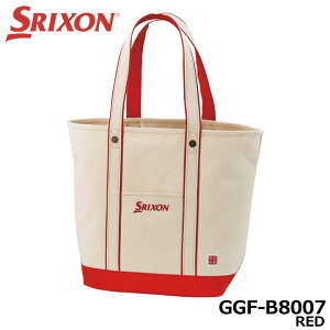 ダンロップ スリクソン GGF-B8007 スポーツバッグ トートバッグ 倉敷帆布使用 レッド RED SRIXON DUNLOP 10p