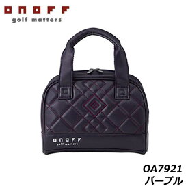 【レディース】オノフ ラウンドバッグ OA7921 Round Bag パープル 内ポケット付き コンパクト収納 ONOFF