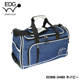 EDWIN GOLF ボストンバッグ EDBB-3480（ネイビー） BOSTON BAG エドウィン レザックス LEZAX