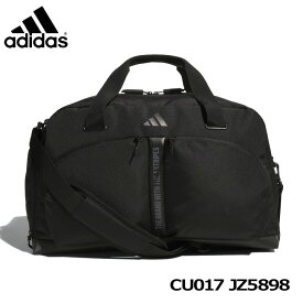アディダス CU017 ワーディング ダッフルバッグ ブラック（JZ5898）メンズ ボストンバッグ adidas GOLF 20p