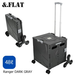&.FLAT Ahtbg ܂݃Rei L[P[X W[ _[NO[ LTCY 48L FR01-48L CARRY CASE Ranger DARK GRAY