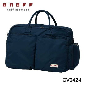 【2024モデル】オノフ OV0424 ボストンバッグ ダークネイビー ONOFF Boston Bag