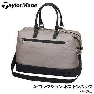【2025モデル】テーラーメイド UN739 A-コレクション ボストンバッグ ベージュ M1354301 Beige Boston Bag Taylormade 10p