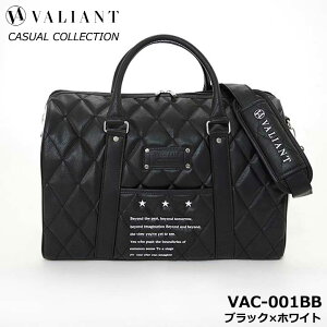 VFt̎ouhI@Ag VAC-001BB JWARNV {XgobO ubN×zCg 100{ CASUAL COLLECTION VALIANT BLACK×WHITE