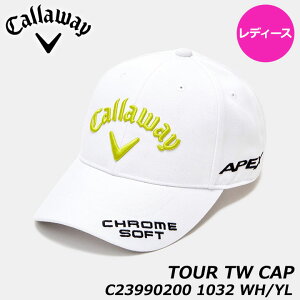 yfB[XzLEFC C23990200 cA[Lbv 1032(WH/YL) JM 23 Xq zXx CALLAWAY TOUR TW CAP 23 JM MENS 20p