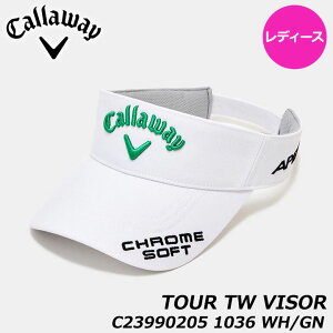 yfB[XzLEFC C23990205 cA[TWoCU[ 1036(WH/GN) ToCU[ Xq zXx TOUR TW VISOR WM 23 JM (WOMENS) Callaway