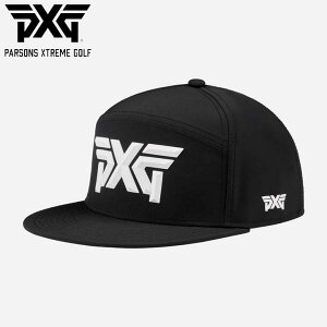 s[GbNXW[ H-24PXG000214-1-BLK-OSFM Lp[ tbg r XibvobN Lbv iubNj TCY PXG Camper Flat Bill Snapback Cap - Black - One Size StXq Lbv