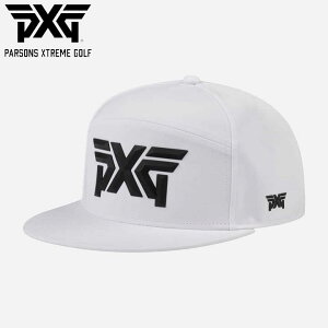 �s�[�G�b�N�X�W�[ H-24PXG000214-1-WHT-OSFM �L�����p�[ �t���b�g �r�� �X�i�b�v�o�b�N �L���b�v �i�z���C�g�j �����T�C�Y PXG Camper Flat Bill Snapback Cap - White - One Size �S���t�X�q �L���b�v