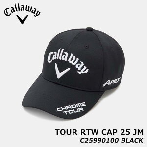 yΐɃvpzLEFC C25990100 cA[RTWLbv 1010(BK) JM 25 Xq zXx ubN CALLAWAY TOUR RTW CAP 25 JM MENS 20p
