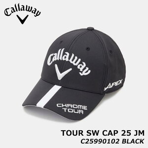 LEFC C25990102 cA[SWLbv 1010(BK) JM 25 Xq zXx ubN CALLAWAY TOUR SW CAP 25 JM MENS 20p