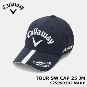 LEFC C25990102 cA[SWLbv 1120(NV) JM 25 Xq zXx lCr[ CALLAWAY TOUR SW CAP 25 JM MENS 20p