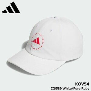yfB[Xzy2025fzAfB_X KOV54 NXNX |j[e[ Lbv JI6589 White/Pure Ruby pt[TCY adidas GOLF 20p