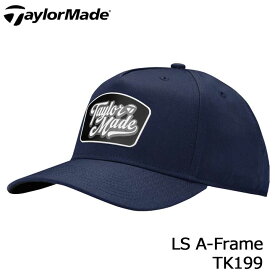 【2025モデル】テーラーメイド TK199 LS A-Frame キャップ ネイビー N3849618 フリーサイズ CAP Taylormade 20p