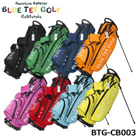 ブルーティーゴルフ BTG-CB003 ストレッチスタンドキャディーバッグ 9型 46インチ対応 軽量 BLUE TEE GOLF CB-003