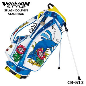 �E�B���E�B���X�^�C�� �y����100�{�zCB-513 SPLASH DOLPHIN STAND BAG LEM(�X�v���b�V���h���t�B��) �S���t�L���f�B�o�b�O WINWIN STYLE