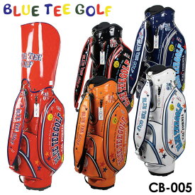 ブルーティーゴルフ CB-005 エナメル キャディバッグ 9型 4.6kg 46インチ BLUE TEE GOLF 10p