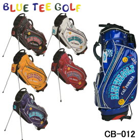 ブルーティーゴルフ CB-012 エナメル スタンド キャディバッグ 9型 4.6kg 46インチ BLUE TEE GOLF 10p