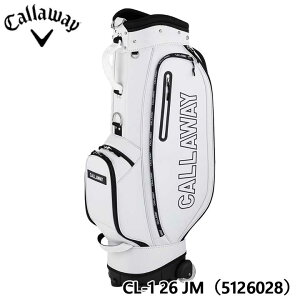 �y2026���f���z�L�����E�F�C CL-1 26 JM �L���f�B�o�b�O �z���C�g 5126028 �J�[�g�^ 47�C���`�Ή� 8.5�^ Callaway�@20p
